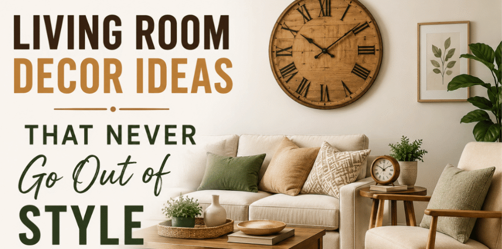 25 Living Room Decor Ideas That Never Go Out of Style